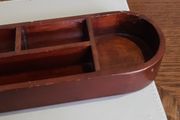 Desk tidy wooden