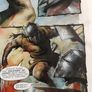 2000ad Slaine original comic art page by Steve Tappin includes overlay Image 7