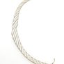 Vintage 925 Sterling Silver Wide Woven Link Italian Bracelet Image 4