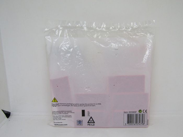 LEGO House Home of the Bricks 6 Duplo Red2x4 Bricks Exclusive Polybag 2017 Set 40297 From Lego House Exibition Brand New Sealed Rare Very Hard To Find