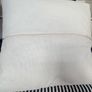 Ex display 55cm x 55cm 100% leather cushion COVER  by Roche Bobois in pale oyster Image 7
