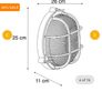 Nautical Ship Lights x 4 Image 3