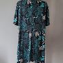 Enmain teal & black top, Size 20-22 Image 4