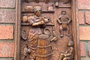 Antique Hand Carved /Turned Wall Hanging Pieces