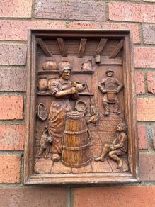Antique Hand Carved /Turned Wall Hanging Pieces