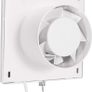 4 Inch Pull Cord Bathroom Extractor Fan - 100mm Duct Ventilation Fan for Wall or Ceiling Mounting (100mm Pull Cord Fan) Image 5