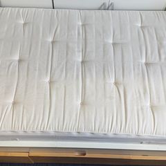 IKEA Single Bed, Mattress, Storage  - Almost New