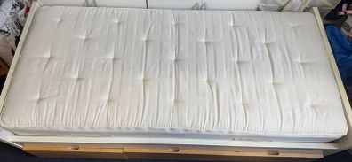 IKEA Single Bed, Mattress, Storage  - Almost New
