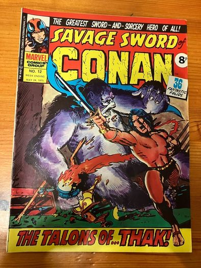 Comic: 'Savage Sword of Conan' no. 12 (May 24,1975)