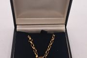 9 ct yellow gold necklace