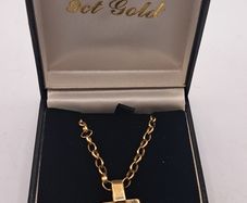 9 ct yellow gold necklace