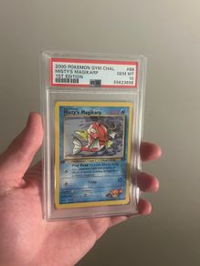 Pokemon Mistys Magikarp 1st edition PSA10 pop 252