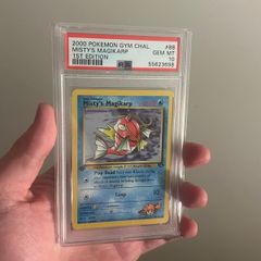 Pokemon Mistys Magikarp 1st edition PSA10 pop 252