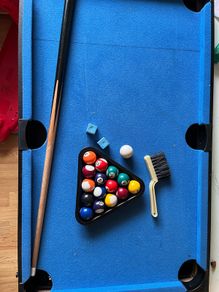 Pool table / football table 2 in 1