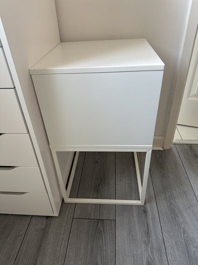 white Bedside Table