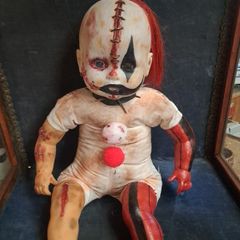 Vintage Scary Doll.