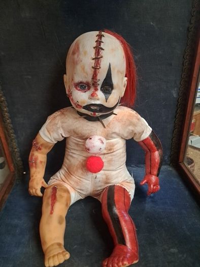 Vintage Scary Doll.