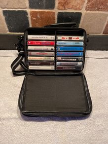 Cassette tape bundle with case
