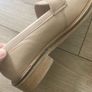 Ladies size 6 office leather loafers Image 3