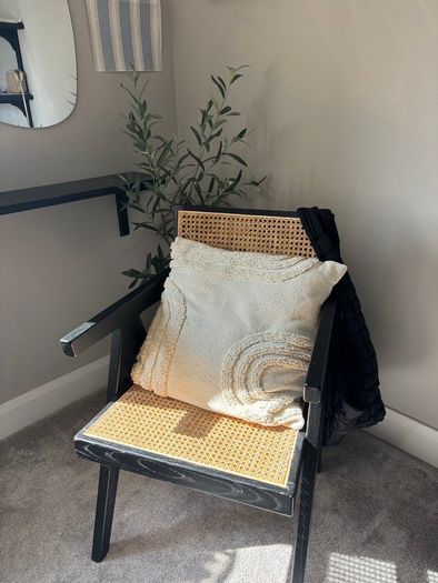 Rattan Chair & matching bench