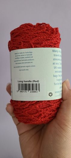 Mesh Bag in Red