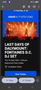 Fontaine DC DJ Set