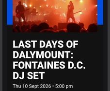 Fontaine DC DJ Set