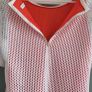 SANDRO Paris White Mesh and Coral layered top Sz 3 (Fit 10-12UK) - Rrp 175 (New) Image 2