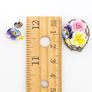 Crown English Brooch And Suds, Silver Fine Bone China Set, In Original Box Image 8