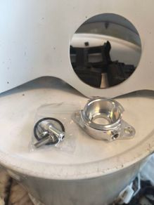 Mazda rx7 fd billet filler neck