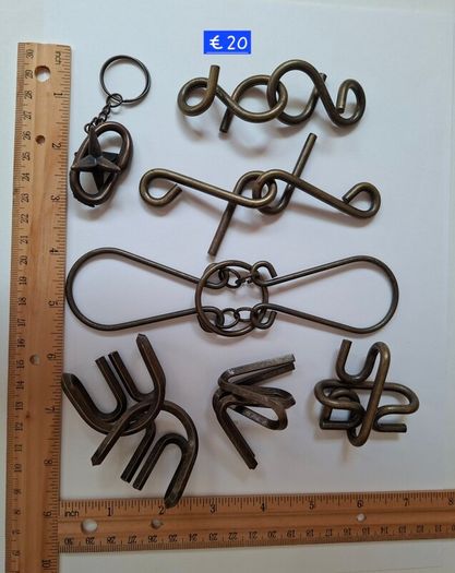 Wooden Logic Puzzle Game & Metal Puzzles (7)