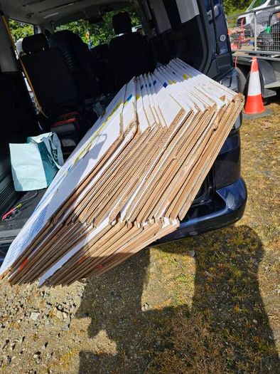 Cardboard boxes