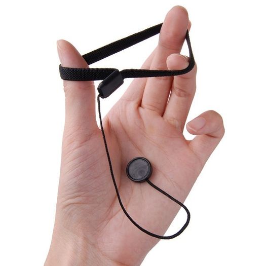 Lens Cap Keeper Holder String Rope