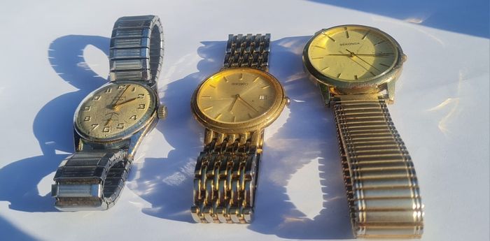 Old watches all 3 working perfectly