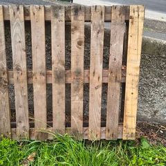 1 Free wooden pallet