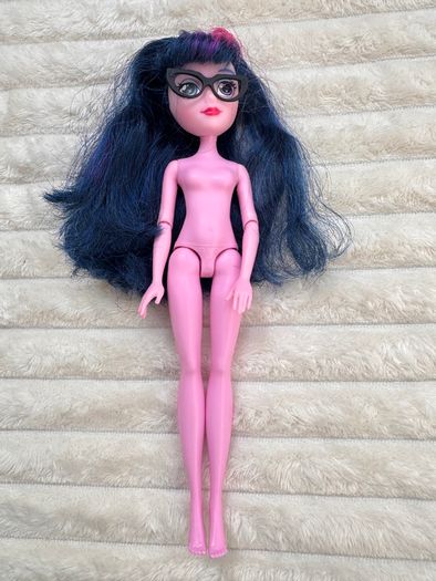 Hasbro 2017 My Little Pony Equestria Girls Twilight Sparkle nude approx. 27 cm. Used Please see photos