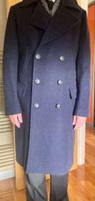 Tommy Hilfiger Navy Wool Coat- Brand new