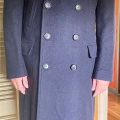 Tommy Hilfiger Navy Wool Coat- Brand new
