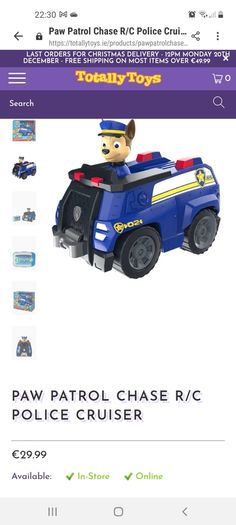 Paw patrol Chase
