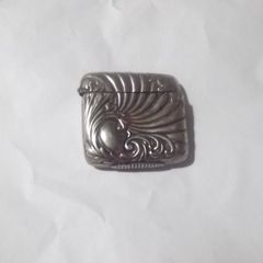 a antique silver plater vester holder