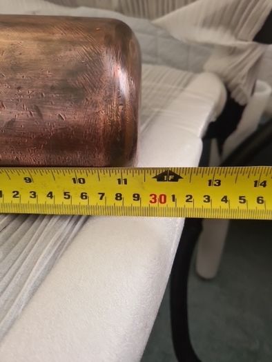 vintage copper water bottle