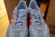 Addidas Sky blue with red stripe size 12 trainer