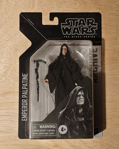 Star Wars Emperor Palpatine 6" Scale Black Series. New & Unopened