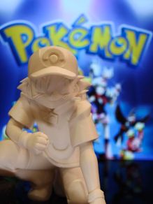 3D Printed Ash Ketchum Ultimate Pokemon Master Figurine