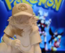 3D Printed Ash Ketchum Ultimate Pokemon Master Figurine
