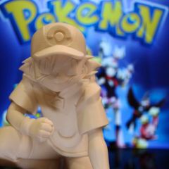 3D Printed Ash Ketchum Ultimate Pokemon Master Figurine
