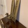 Pair solid brass wall candle stick holder Image 3