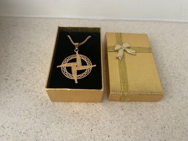 St Bridget's Cross Necklace