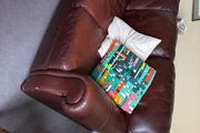 Leather sofa