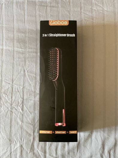 3 in 1 straightener brush, like new, barely used